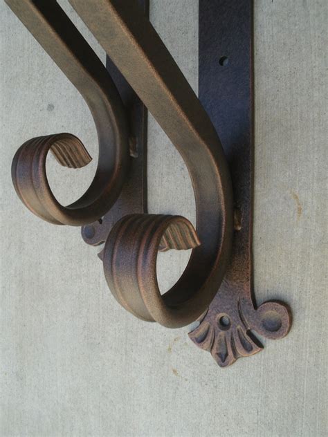 iron metal brackets|heavy duty wrought iron brackets.